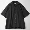 オーガニックコットン メンズ オープンカラーシャツ（半袖）