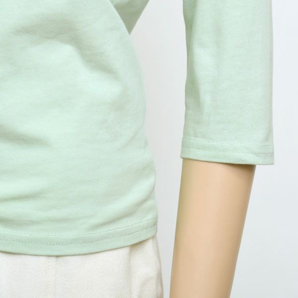 オーガニックコットン ボートネックトップ