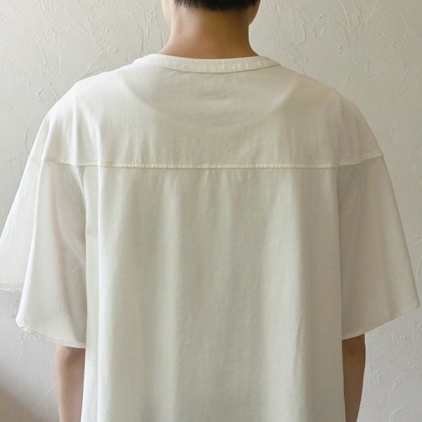 オーガニックコットン サークルヨークトップ