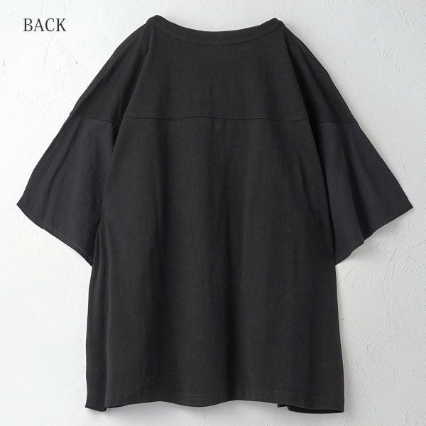 オーガニックコットン サークルヨークトップ