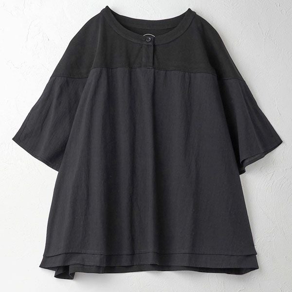 オーガニックコットン サークルヨークトップ