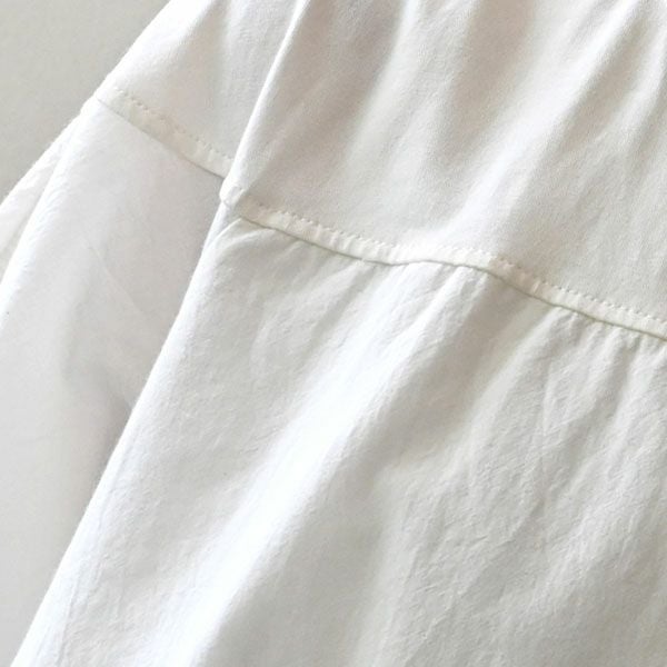 オーガニックコットン サークルヨークトップ