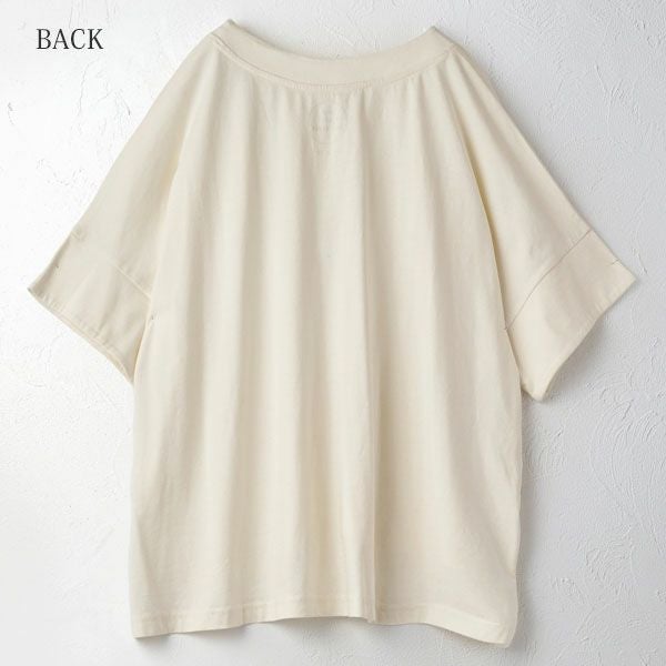 オーガニックコットン スクエアワイドＴシャツ