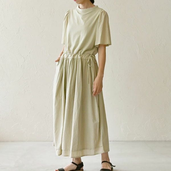 オーガニックコットン ガーデンワンピース