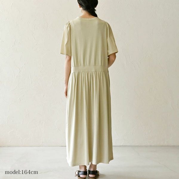 オーガニックコットン ガーデンワンピース