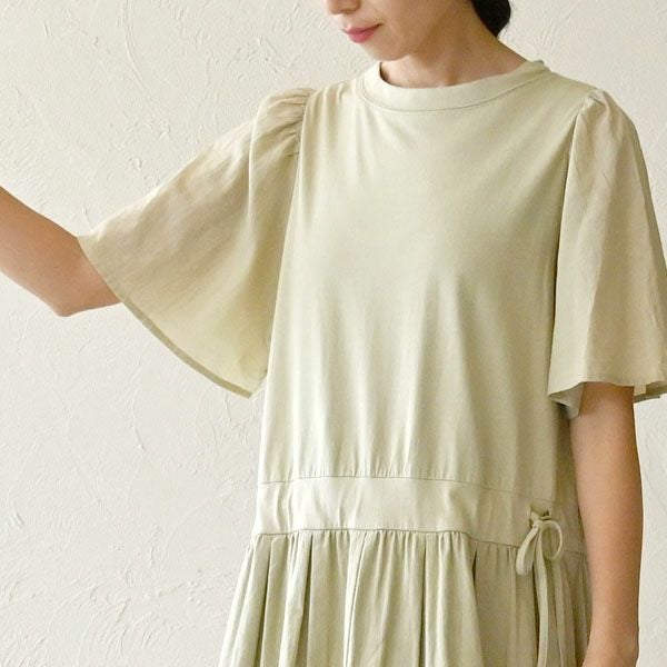 オーガニックコットン ガーデンワンピース