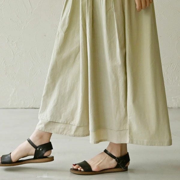 オーガニックコットン ガーデンワンピース