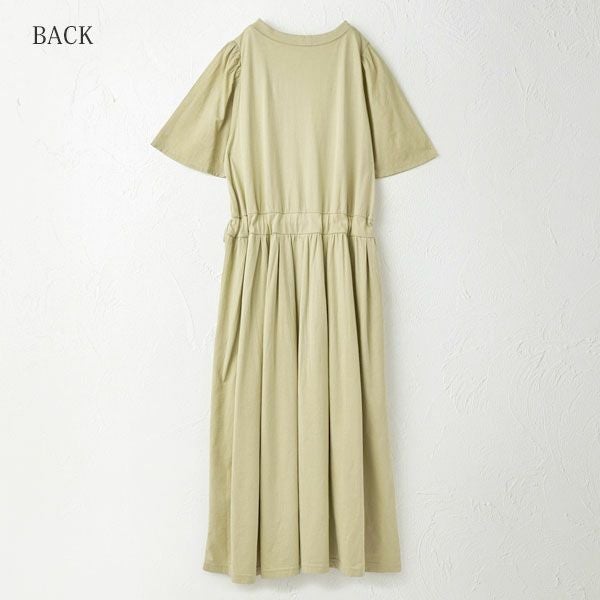 オーガニックコットン ガーデンワンピース