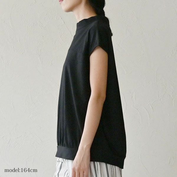 オーガニックコットン フレンチスリーブトップ