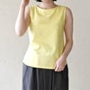 オーガニックコットン ノースリーブトップ