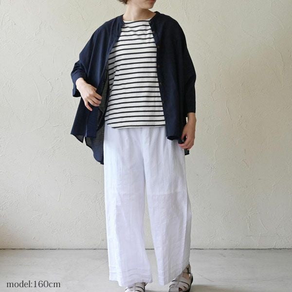 オーガニックコットン ノースリーブトップ