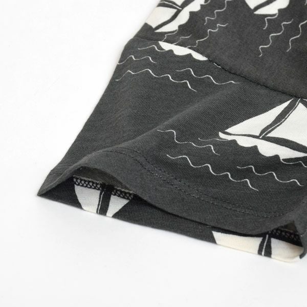 オーガニックコットン キッズTシャツSailing boats