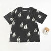 オーガニックコットン キッズTシャツSailing boats
