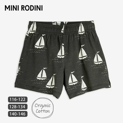 オーガニックコットン キッズショートパンツSailing boats