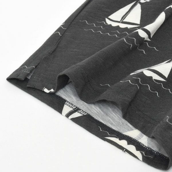 オーガニックコットン キッズショートパンツSailing boats