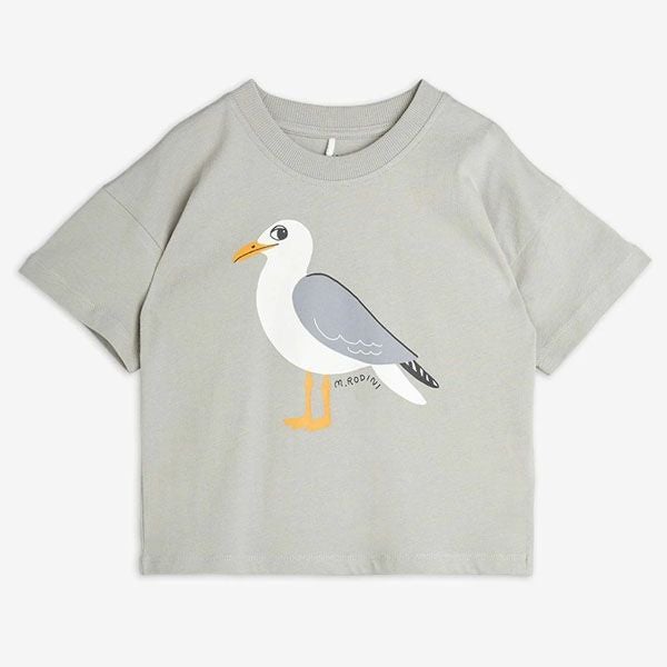 オーガニックコットン キッズTシャツSeagull