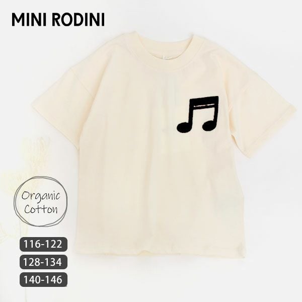 オーガニックコットン キッズTシャツ Note