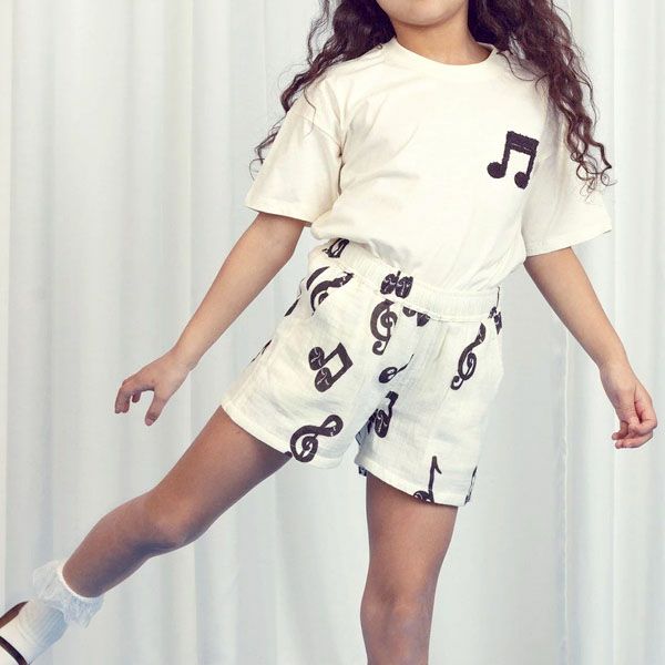 オーガニックコットン キッズTシャツ Note