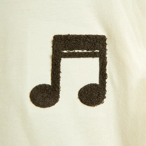 オーガニックコットン キッズTシャツ Note