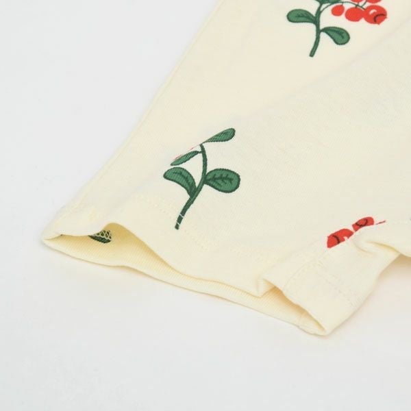 オーガニックコットン ベビー半袖ロンパース Lingonberries