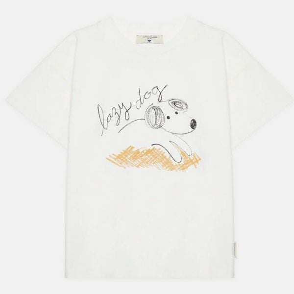 オーガニックコットン キッズ Tシャツ Lazy dog