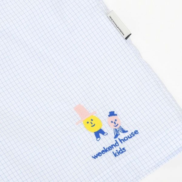 オーガニックコットン キッズ バミューダパンツ Checks