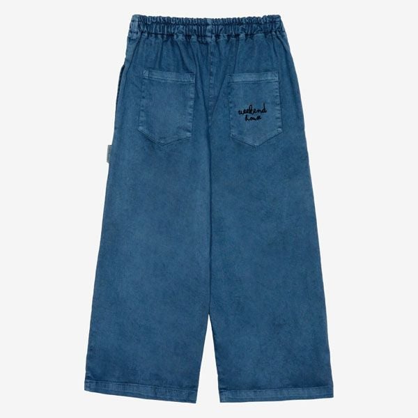 オーガニックコットン キッズ ストレートパンツ