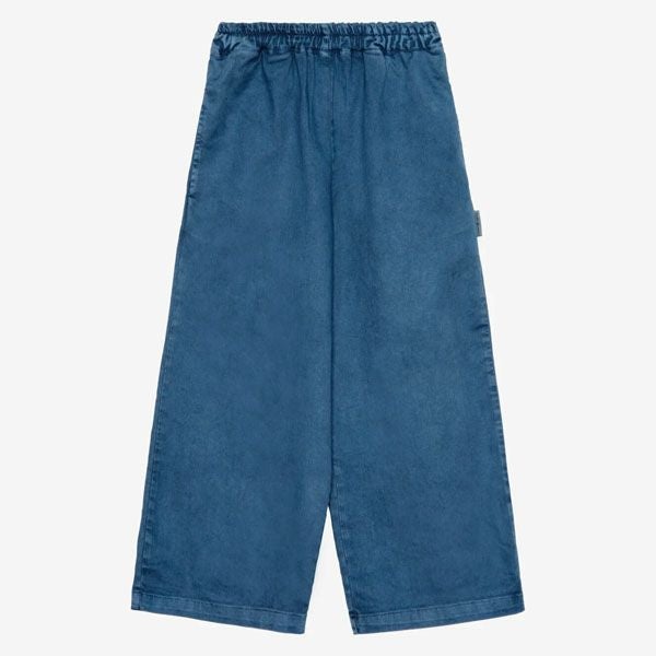 オーガニックコットン キッズ ストレートパンツ