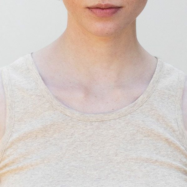 オーガニックコットン フライスタンクトップ