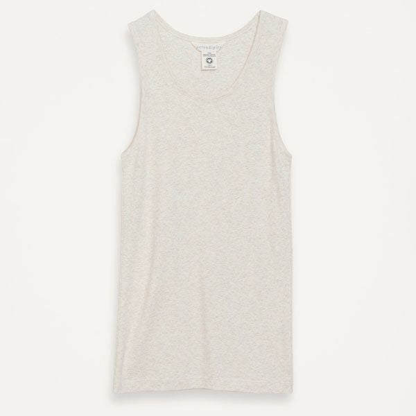 オーガニックコットン フライスタンクトップ