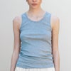 オーガニックコットン フライスタンクトップ
