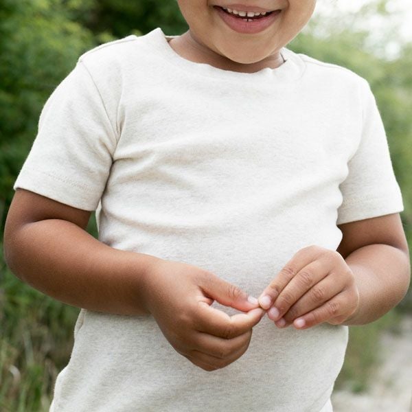 オーガニックコットン キッズ半袖Tシャツ