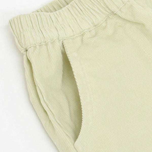 オーガニックコットン キッズ ハーフパンツ（ライトコーデュロイ）