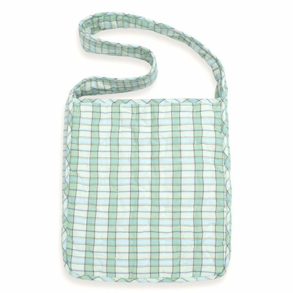 オーガニックコットン キルトショルダーバッグ