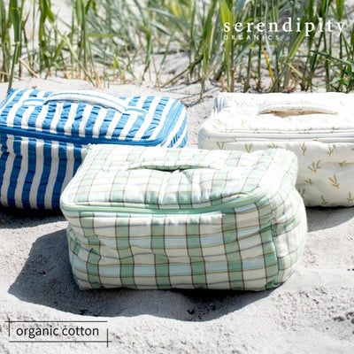 オーガニックコットン バニティポーチ