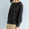 オーガニックコットン 天竺 バルーンスリーブトップ