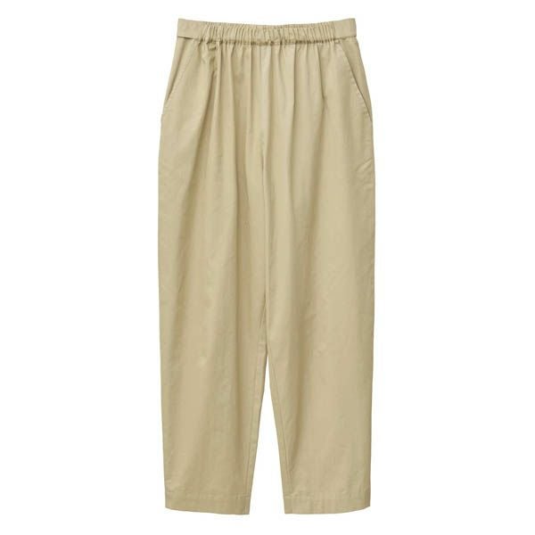 オーガニックコットン ツイル テーパードパンツ
