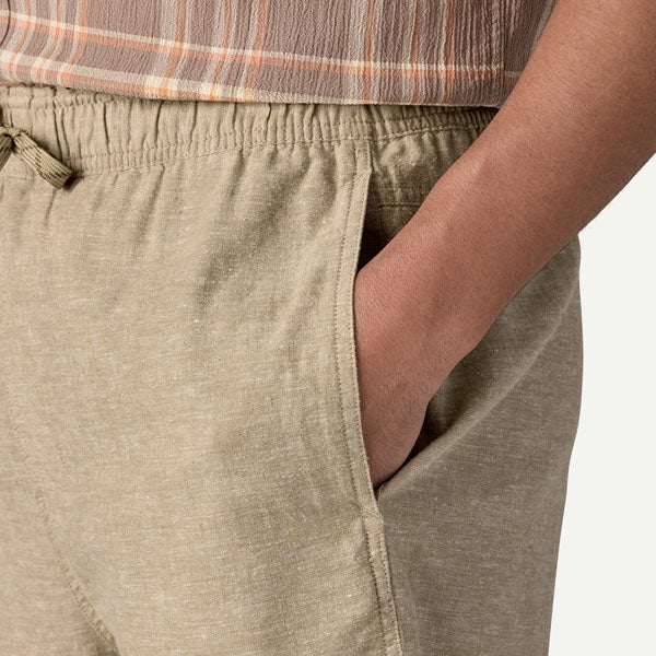 オーガニックコットン メンズ・バギーズ・ナチュラル