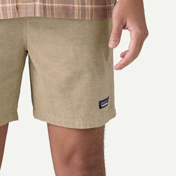 オーガニックコットン メンズ・バギーズ・ナチュラル