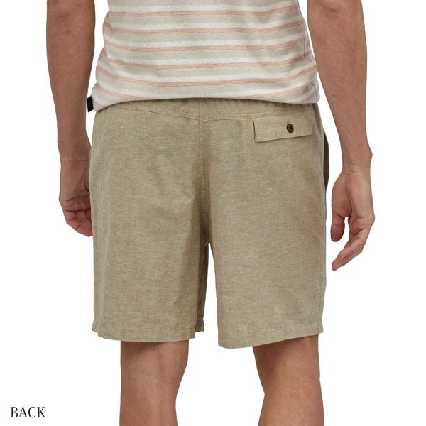 オーガニックコットン メンズ・バギーズ・ナチュラル