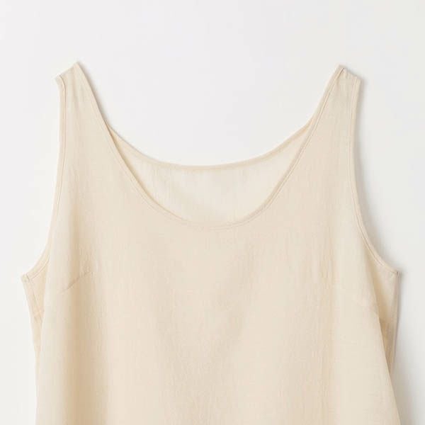 オーガニックコットン ちりめんアンダードレス