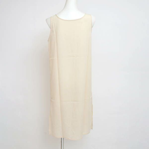 オーガニックコットン ちりめんアンダードレス