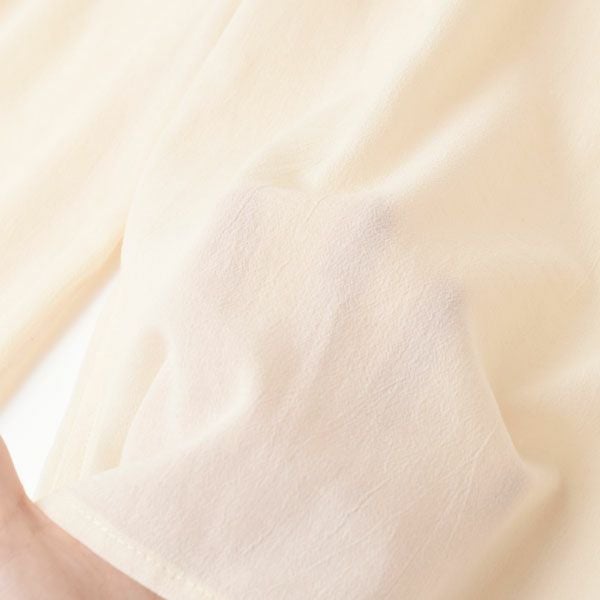 オーガニックコットン ちりめんアンダードレス