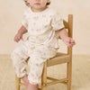 オーガニックコットン ベビー半袖Tシャツ&パンツ