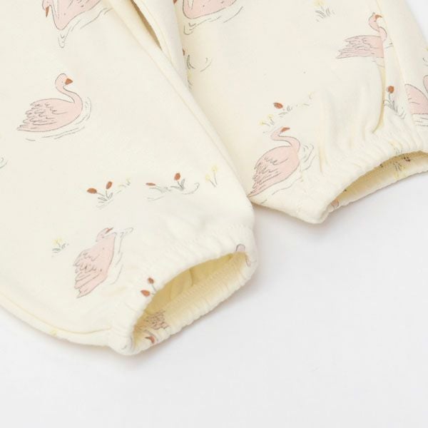 オーガニックコットン ベビー半袖Tシャツ&パンツ