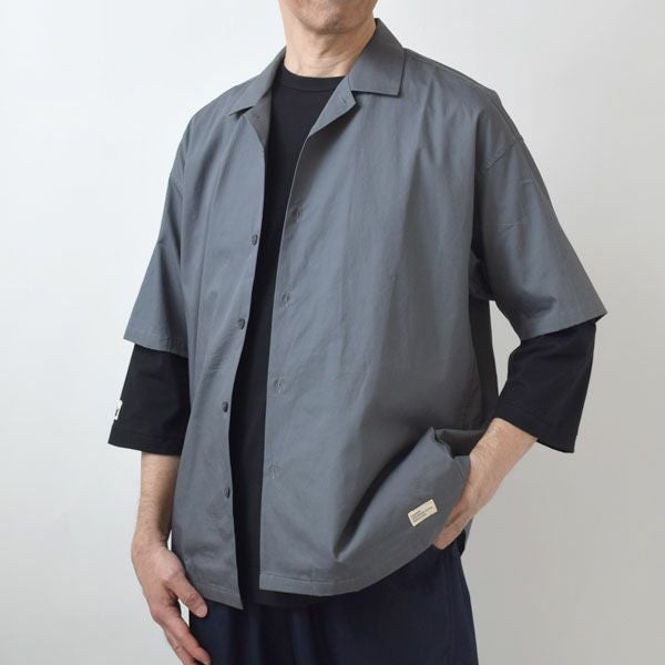 オーガニックコットン BROADCLOTH ALOHA SHIRT