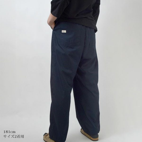 オーガニックコットン BROADCLOTH EASY PANTS