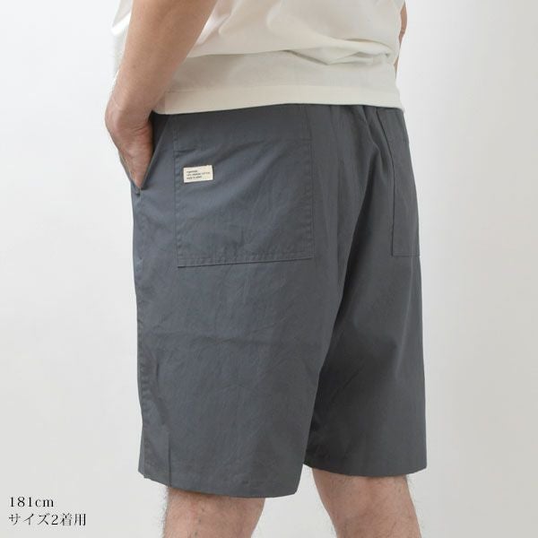 オーガニックコットン BROADCLOTH EASY SHORTS