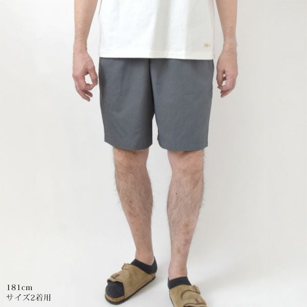 オーガニックコットン BROADCLOTH EASY SHORTS