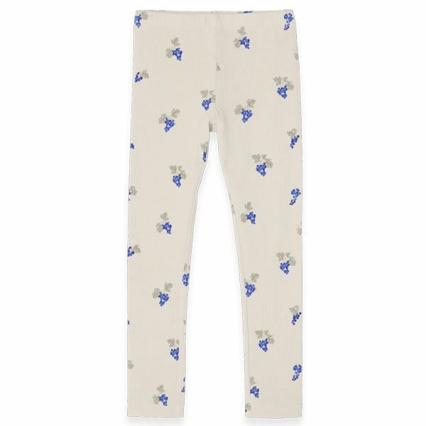 オーガニックコットン キッズ シアサッカーレギンス Grapes